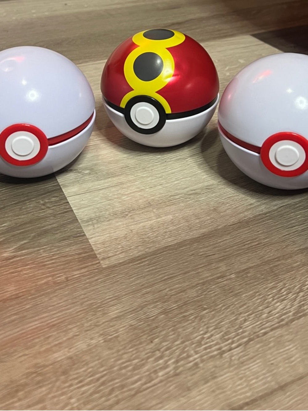 Pokemon Pokeball Trio- EMPTY TINS